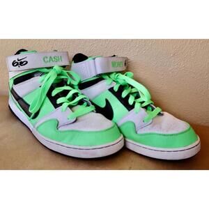 Nike ID Zoom Air 418441-991 Mens Sz12 "Cash Money" Green Black White
